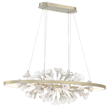  37344-016 - Clayton, Chandelier, LED, Slv/gol