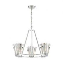  38865-015 - Ricca, 3LT Chandelier, Chr