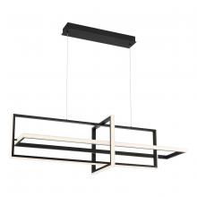  39324-016 - Bordo, Lg LED Chandelier, Blk