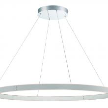  43898-039 - Verdura 1 Light Chandelier in Grey + White