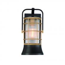  44262-013 - Rivamar 1 Light Lantern in Oil Rubbed Bronze + Gold