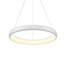  PD82724-WH - Cortana 24-in White LED Pendant