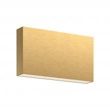  AT67010-BG - Mica 10-in Brushed Gold LED Wall Sconce