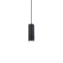  494603-BK - Micro 3-in Black 1 Light Pendant