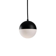  PD11706-BK - Monae 6-in Black LED Pendant