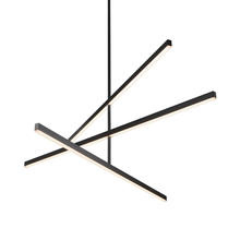  CH10356-BK - Vega 56-in Black LED Chandeliers