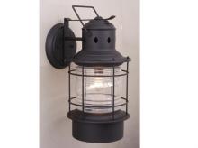  OW37081TB - Hyannis 8-in Outdoor Wall Light Textured Black