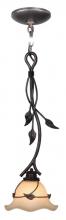 Vaxcel International PD38807OL - Vine 7.5-in Mini Pendant Oil Shale