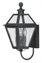  T0079 - Nottingham 9-in Outdoor Wall Light Textured Black