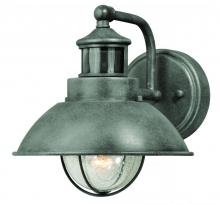  T0253 - Harwich Motion Sensor Dusk to Dawn Outdoor Wall Light Textured Gray