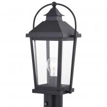  T0550 - Lexington 7.75 in. W Outdoor Post Light Textured Black