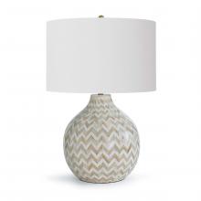  13-1201 - Regina Andrew Chevron Bone Table Lamp (Natural)