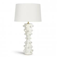  13-1544WT - Regina Andrew Pom Pom Ceramic Table Lamp (White)