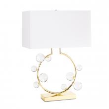  13-1583CLR - Regina Andrew Bijou Ring Table Lamp (Clear)