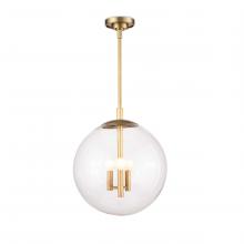  16-1246NB - Regina Andrew Cafe Pendant Small (Natural Brass)