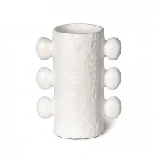  20-1445WT - Sanya Metal Vase Small (White)