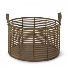  20-1518 - Regina Andrew Finn Leather Basket Large