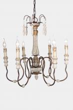  CHAN8056-6D - Luca 6-light chandelier