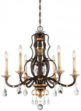  N6456-652 - 6 LIGHT CHANDELIER