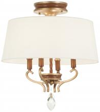  N6552-690 - Magnolia Manor - 4 Light Semi Flush