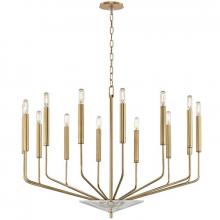  2614-AGB - 14 LIGHT CHANDELIER