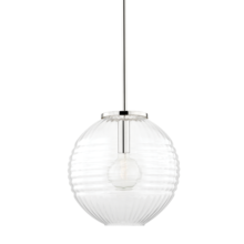  2717-PN - 1 LIGHT LARGE PENDANT