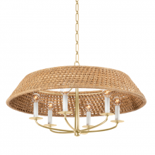  2730-VGL - 6 LIGHT CHANDELIER