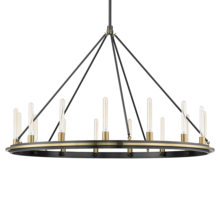  2758-AOB - 15 LIGHT PENDANT