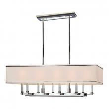  2938-PN - 10 LIGHT ISLAND CHANDELIER