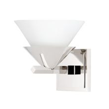  6401-PN - 1 LIGHT WALL SCONCE