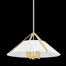  6726-AGB/SWH - 4 LIGHT PENDANT