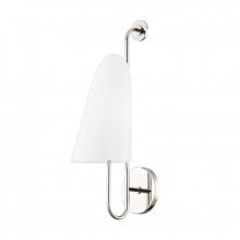  7171-PN - 1 LIGHT WALL SCONCE