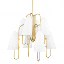  7178-AGB - 8 LIGHT CHANDELIER