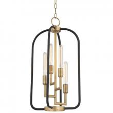  8314-AGB - 4 LIGHT CHANDELIER
