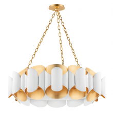  8534-GL/WH - 12 LIGHT CHANDELIER