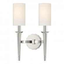  8882-PN - 2 LIGHT WALL SCONCE