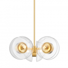  9427-AGB - 6 LIGHT CHANDELIER