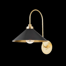  MDS1400-AGB/DB - 1 LIGHT SCONCE