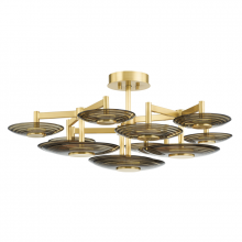  PI1892609-AGB - 9 LIGHT SEMI FLUSH