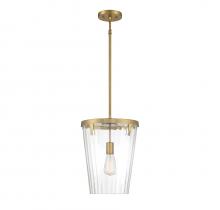  L7-2322-1-322 - Dimond 1-Light Pendant in Warm Brass