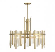  V6-L7-3002-6-322 - Guillford 6-Light Pendant in Warm Brass