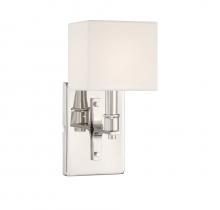  L9-8550-1-109 - Collins 1-Light Wall Sconce in Polished Nickel