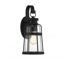  V6-L5-2941-BK - Quinton 1-Light Medium Outdoor Wall Lantern in Matte Black