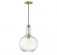  V6-L7-2930-1-322 - Kantor 1-Light Pendant in Warm Brass