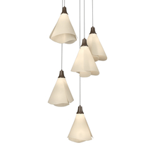  131122-SKT-LONG-05-SH1987 - Mobius 5-Light Pendant