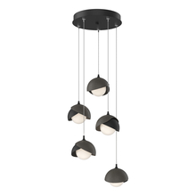  131125-SKT-STND-10-07-GG0711 - Brooklyn 5-Light Double Shade Pendant