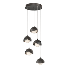  131125-SKT-STND-89-14-GG0711 - Brooklyn 5-Light Double Shade Pendant