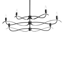  136350-SKT-MULT-10 - Willow 6-Light Small Chandelier