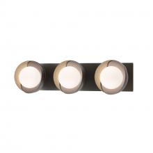  201378-SKT-14-84-GG0711 - Brooklyn 3-Light Straight Double Shade Bath Sconce