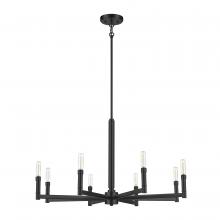  99702-MB - Daxley 8-Light Chandelier Ceiling Light Matte Black